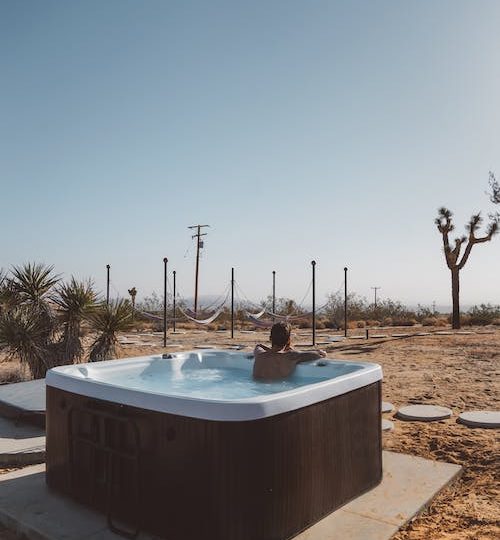 Het verbruik van een jacuzzi